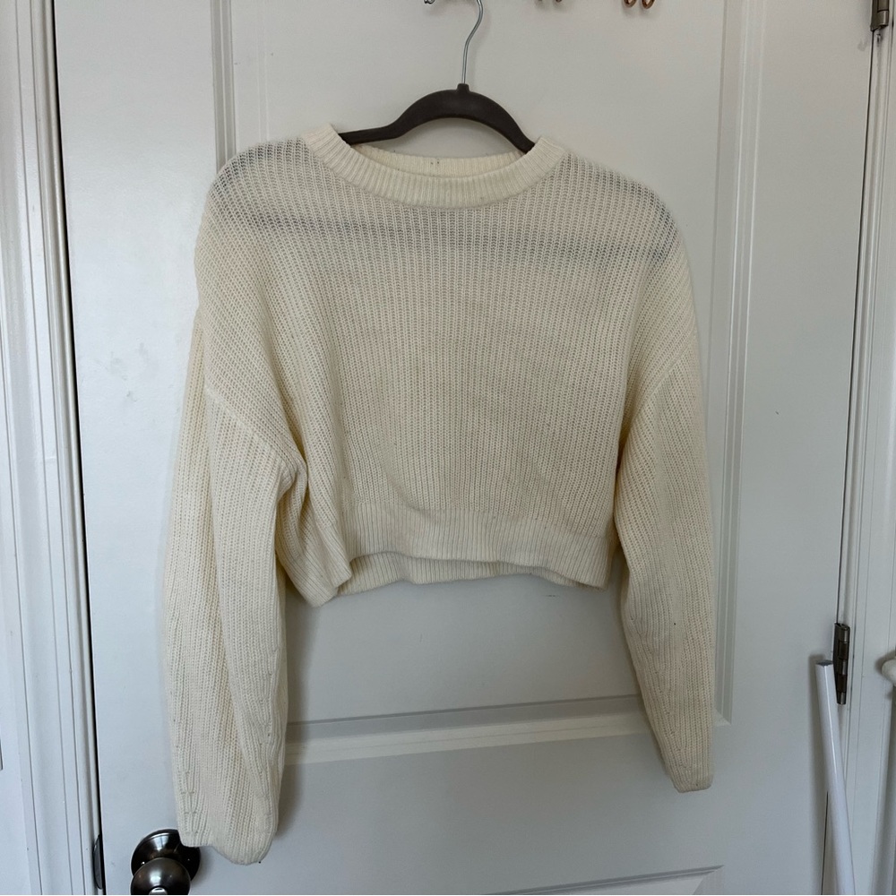 H&M Crop Knit Sweater